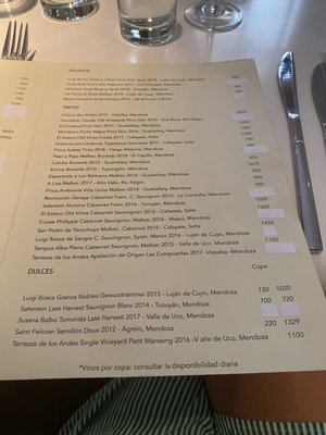 Menu photo 1 Bis Resto Buenos Aires, C