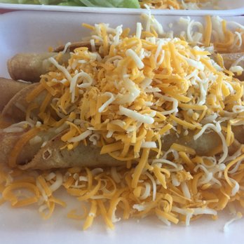 Poncho's Mexican Food - Three rolled tacos with cheese. Not your average frozen taquitos. These fresh yummy lil gems were delicious. - Mexican Near Me - Casper, Wyoming Poncho's Mexican Food - Three rolled tacos with cheese. Not your average frozen taquitos. These fresh yummy lil gems were delicious. - Mexican Near Me - Casper, Wyoming