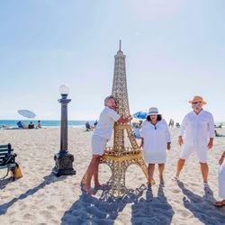 Platinum Prop House - White Party - French theme