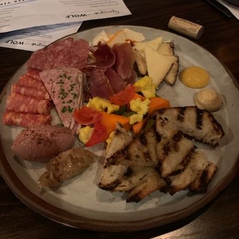 Sparrow + Wolf - Charcuterie board (the bread was shockingly good) - New American Near Me - Las Vegas, Nevada Sparrow + Wolf - Charcuterie board (the bread was shockingly good) - New American Near Me - Las Vegas, Nevada