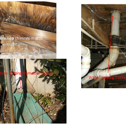 OZARK Property Inspections - A few problem that a buyer will not likely see that I look for in my inspections.