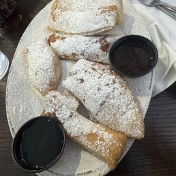The beignets was The beignets was