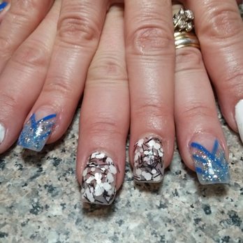 Allure Nails & Spa - I absolutely love my blue nails. Jimmy is awesome...so creative and knows I love some bling.... - Hair Salons Near Me - Jersey City, New Jersey Allure Nails & Spa - I absolutely love my blue nails. Jimmy is awesome...so creative and knows I love some bling.... - Hair Salons Near Me - Jersey City, New Jersey