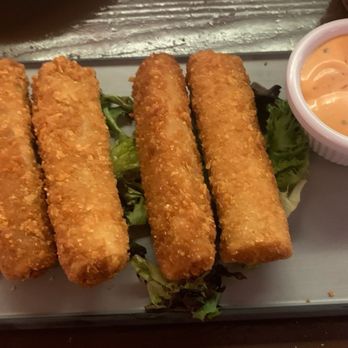 Ghost Town Grill - My delicious Chili Relleno Spring Rolls and spicy sauce. - American Near Me - Buena Park, California Ghost Town Grill - My delicious Chili Relleno Spring Rolls and spicy sauce. - American Near Me - Buena Park, California