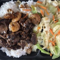 Sarku Japan - Steak & Shrimp Teriyaki Combo
