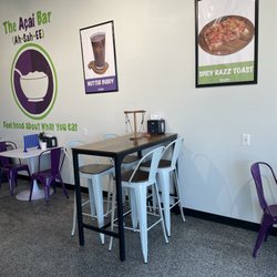 The Acai Bar - Indoor view and decor