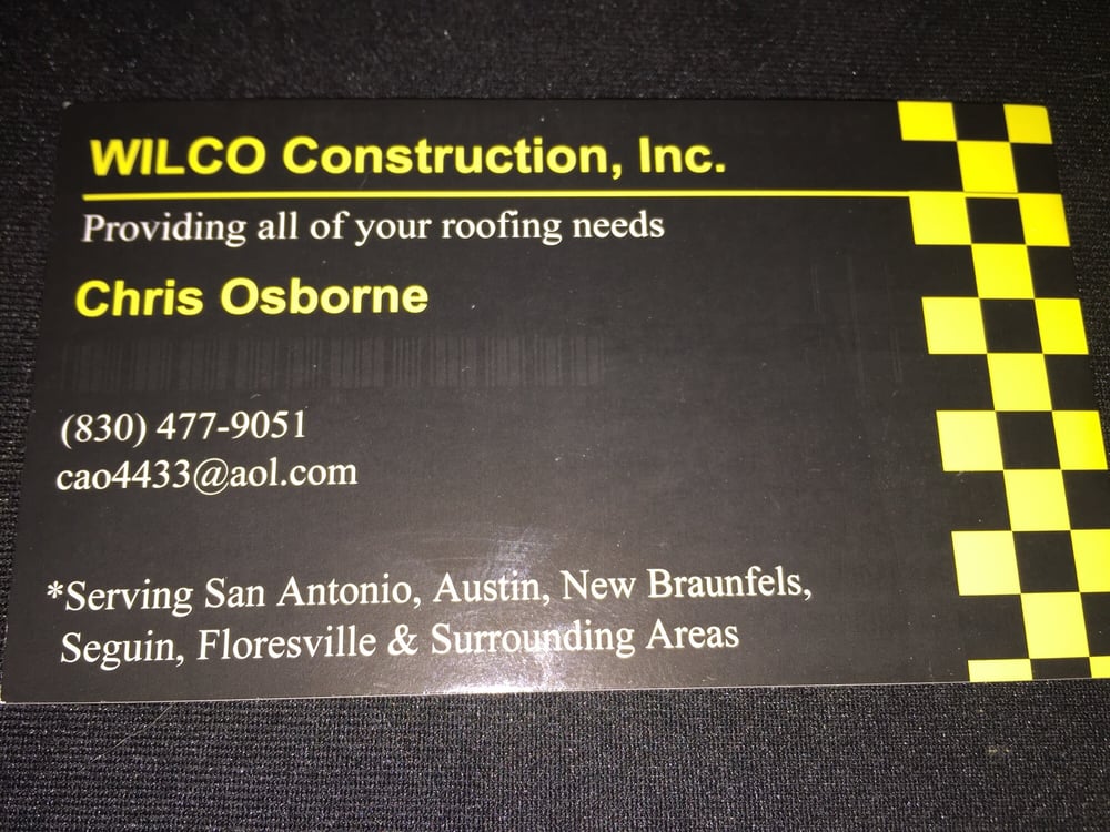 Slide of Wilco Construction