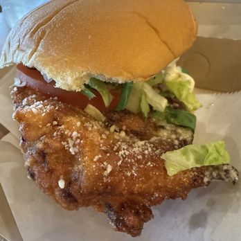 Frank Gourmet Hot Dogs - Parmesan chicken sandwich - Hot Dogs Near Me - Buffalo, New York Frank Gourmet Hot Dogs - Parmesan chicken sandwich - Hot Dogs Near Me - Buffalo, New York