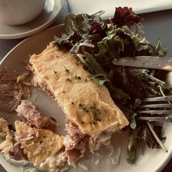 Los Milics Vineyards - New brunch offering- Ham omelet with Arugula salad - Wine Tasting Room Near Me - Elgin, Arizona