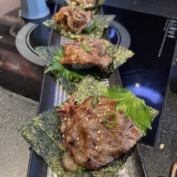 NIKU X - Wagyu nigiri with foie gras - Seafood Near Me - New York, New York