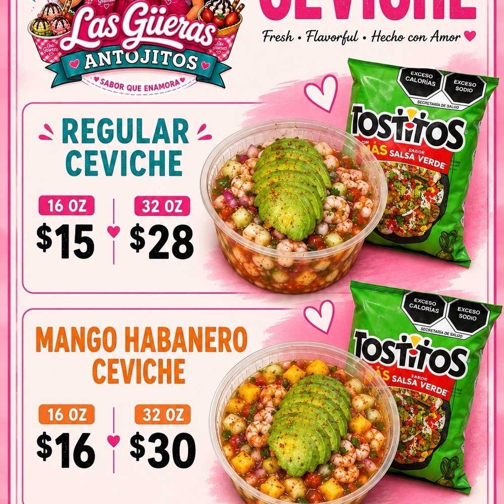 Las Gueras Antojitos - Menu - Caterers Near Me