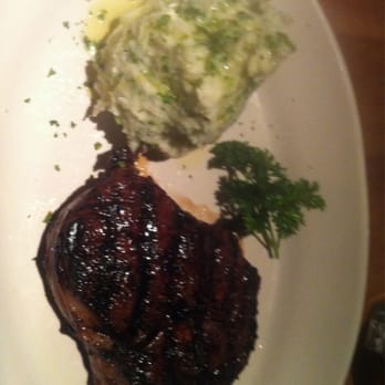 Houston's Restaurant - Hawaiian ribeye with mashed potatoes - New American Near Me - Irvine, California Houston's Restaurant - Hawaiian ribeye with mashed potatoes - New American Near Me - Irvine, California