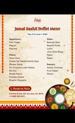 Menu photo 1 The Eden Gardens San Jose, CA Menu photo 1 The Eden Gardens San Jose, CA