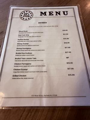 Menu photo 2 DP's Pub Garfield, NJ