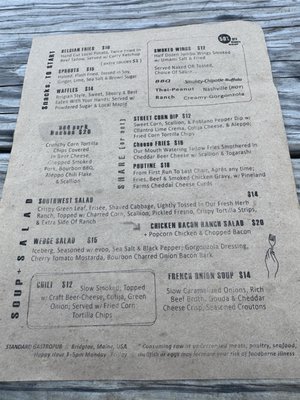 Menu photo 2 The Last Chair Bridgton, ME Menu photo 2 The Last Chair Bridgton, ME