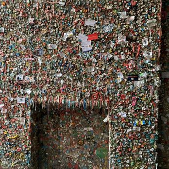 The Gum Wall - Local Flavor Near Me - Seattle, Washington The Gum Wall - Local Flavor Near Me - Seattle, Washington