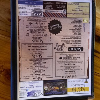 Club 14 - the menu of the club - Pizza Near Me - Peru, Indiana