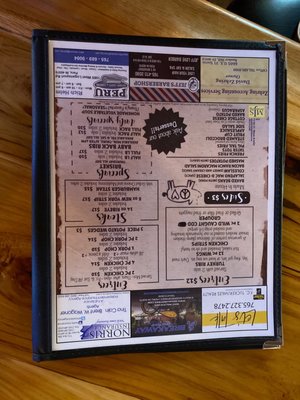 Menu photo 1 Club 14 Peru, IN