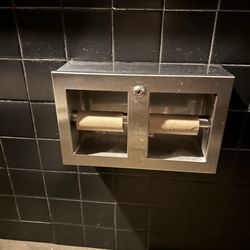 No toilet paper, needed to ask a friend to bring some