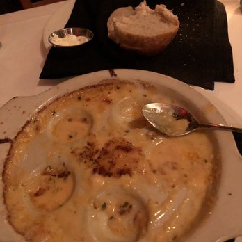 Kirby's Steakhouse - LOBSTER CARGOT Oven Baked, Butter, Garlic, Lobster Cream Sauce - Steakhouses Near Me - San Antonio, Texas Kirby's Steakhouse - LOBSTER CARGOT Oven Baked, Butter, Garlic, Lobster Cream Sauce - Steakhouses Near Me - San Antonio, Texas