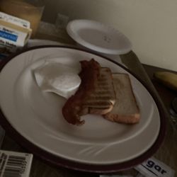 Life Care Center of Las Vegas - The bacon was good. Egg was over hard and ice cold