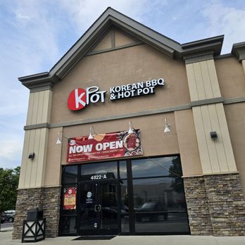 KPOT Korean BBQ & Hot Pot - The outside structural design of the restaurant building. - Barbeque Near Me - Roanoke, Virginia KPOT Korean BBQ & Hot Pot - The outside structural design of the restaurant building. - Barbeque Near Me - Roanoke, Virginia