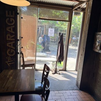 The Garage - Outside seating. - Sandwiches Near Me - Birmingham, Alabama