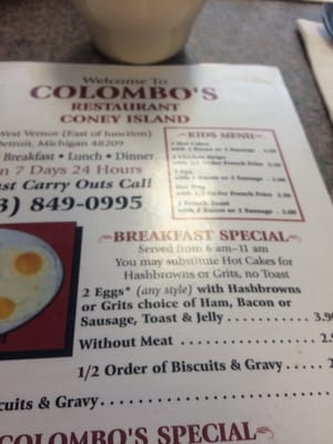 Colombo's Coney Island Restaurant by null