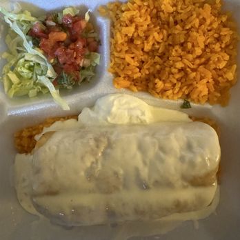 La Fonda de Ocoee - Ground Beef Chimichanga - Mexican Near Me - Ocoee, Florida