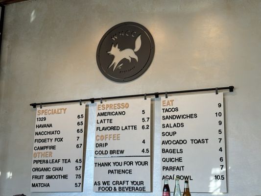 Menu photo 4 Walnut Hill Coffee Winchester, TN