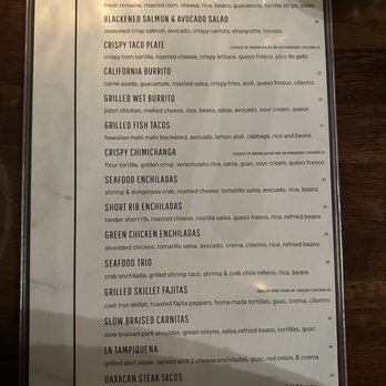 Carmelita's - Menu - Beer, Wine & Spirits Near Me - Laguna Beach, California