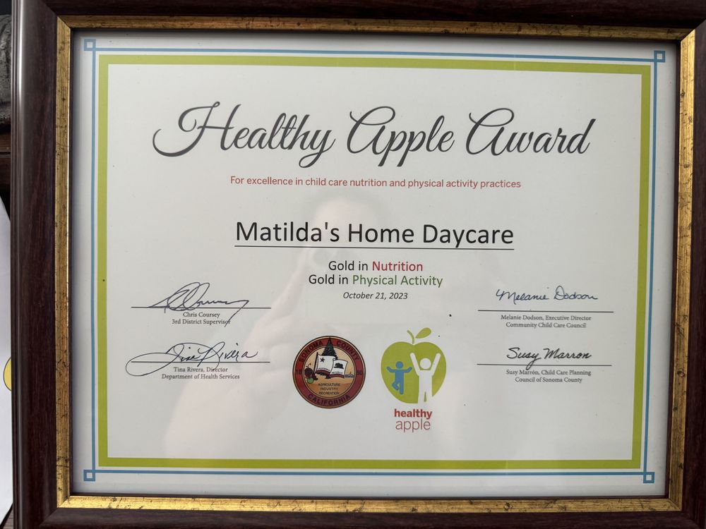 Matilda's Home Daycare & Preschool - childcare center in Santa Rosa, CA
