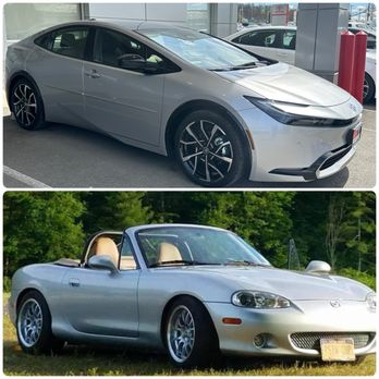 DCH Wappingers Falls Toyota - New Prius XSE Premium daily color matched with Miata - Car Dealers Near Me - Wappingers Falls, New York