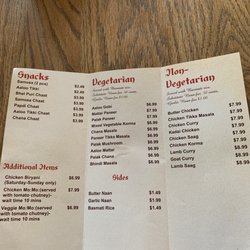 World Food Market - Menu