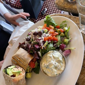 Panini Kabob Grill - Salmon Wrap - Mediterranean Near Me - Burbank, California