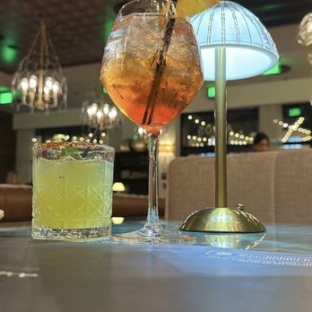 Baires Grill - Doral - Apperol spritz Spicy mamacita - Steakhouses Near Me - Doral, Florida