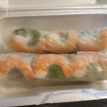 Pho House - Spring Rolls was large and extremely fresh - Vietnamese Near Me - Rosenberg, Texas