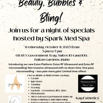 Spark Med Spa - Oct 11 Party! - Medical Spas Near Me - Hayden, Idaho Spark Med Spa - Oct 11 Party! - Medical Spas Near Me - Hayden, Idaho