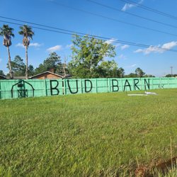 Bud Barn - Look for our green fence!