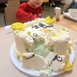 Gender Reveal Cake