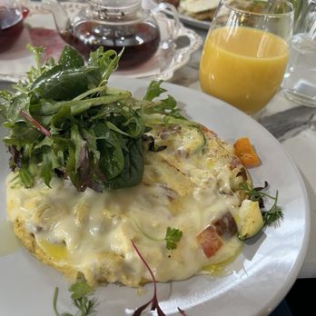 Teas Your Spirits - Vegetable frittata - Tea Rooms Near Me - Hilliard, Ohio