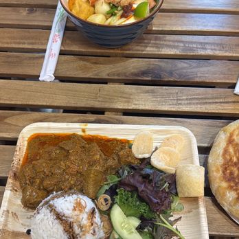 Reunion Malaysian Cafe + Kitchen - Nyonya Seafood Laksa - Malaysian Near Me - Kirkland, Washington