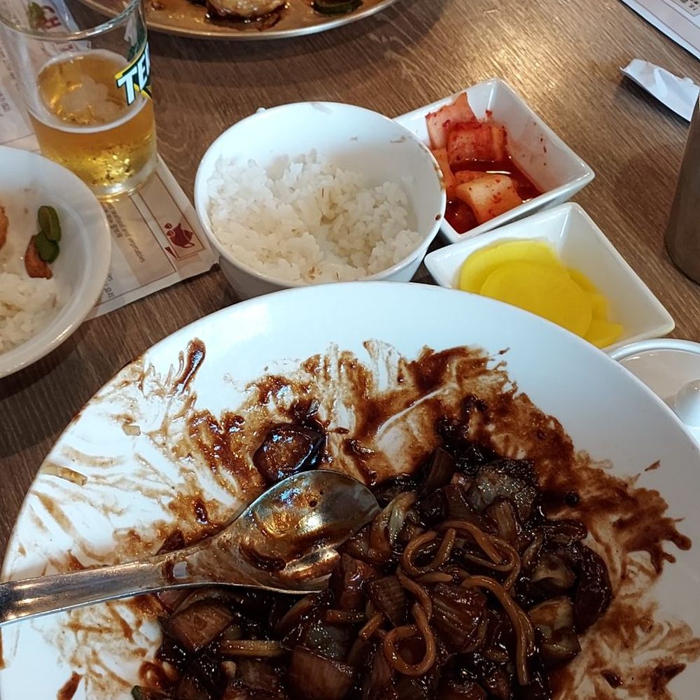 Chai Lan - Jajangmeon and spicy shrimp - Chinese Near Me - Irvine, California Chai Lan - Jajangmeon and spicy shrimp - Chinese Near Me - Irvine, California