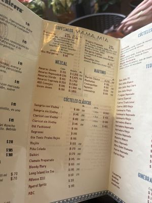 Menu photo 5 Mama Mia San Miguel de Allende, GUA