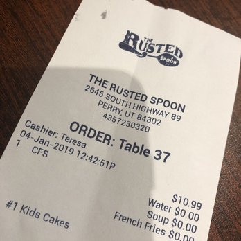 The Rusted Spoon - Best waitress ever ;) - American Near Me - Perry, Utah