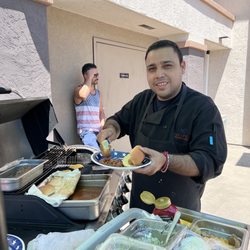 Rancho Penasquitos Senior Living - Oh, watch out our chef is on the grill