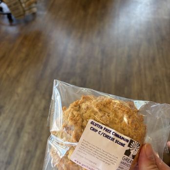 Great Harvest Bread Company - Gluten free cinnamon chip scone - Bakeries Near Me - Johns Creek, Georgia