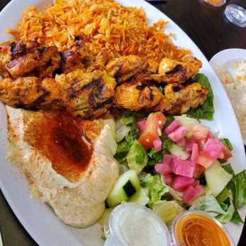 Al Hamra Kabob Grill Lomita - Chicken kabob plate - Halal Near Me - Lomita, California Al Hamra Kabob Grill Lomita - Chicken kabob plate - Halal Near Me - Lomita, California
