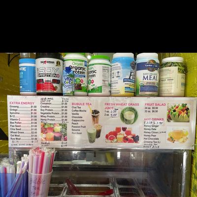 cool fresh juice bar by null