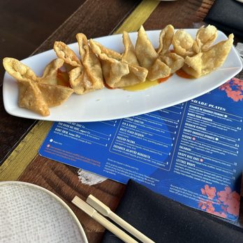 Blue Sushi Sake Grill - Mango Crab Rangoon - Sushi Bars Near Me - Chicago, Illinois Blue Sushi Sake Grill - Mango Crab Rangoon - Sushi Bars Near Me - Chicago, Illinois